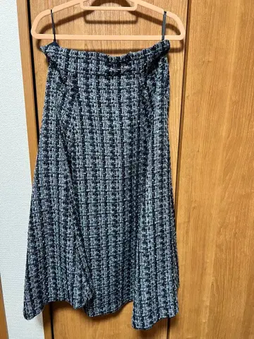 PROPORTION 트위드 스커트