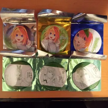 5등분의 신부 아토레 아키하바라 GOTO AKIBA 캔뱃지 나카노 네잎