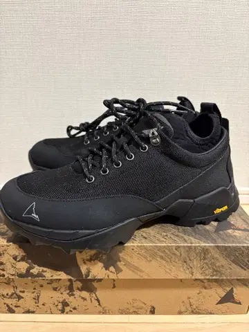 새상품 ROA Neal 블랙 블랙 41 26.5 로아 하이킹 이탈리아제