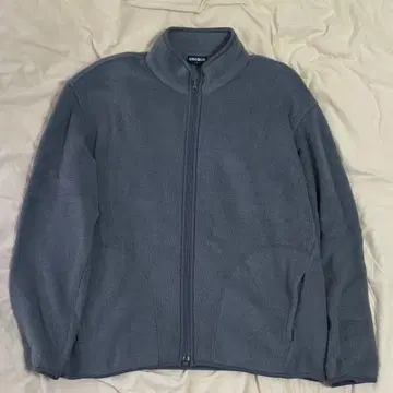 90s 유니클로 플리스 자켓 올드 그레이