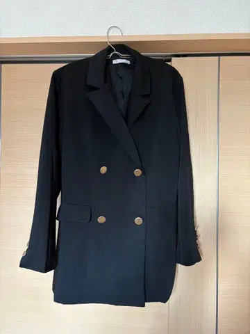 [ 미사용 ] 더블 테일러드 자켓