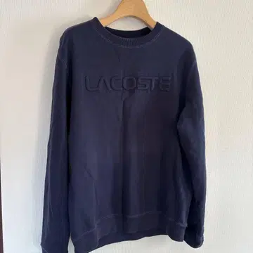 LACOSTE 네이비 트레이닝복 US M