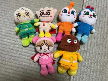 호빵맨 봉제 인형 세트