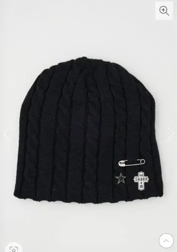 LAGUAGEM 브로치 포인트 니트 캡