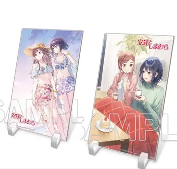 아다치와 시마무라 아크릴 플레이트 2종