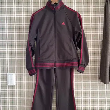 adidas 저지 세트 브라운/버건디