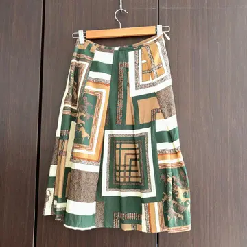 SCAPA 이탈리아제 플리츠 스커트 38