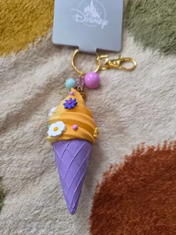 디즈니 아이스크림 모양 키링