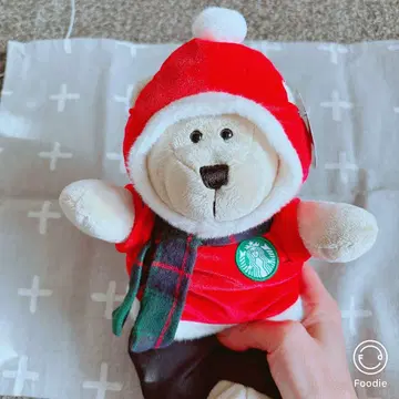 Starbucks 산타 봉제 인형