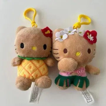 하와이 한정 ABC 스토어 일광화상 키티 세트