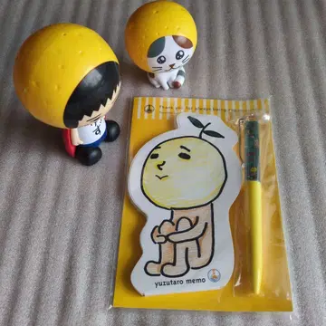 유즈망과 메모장 세트