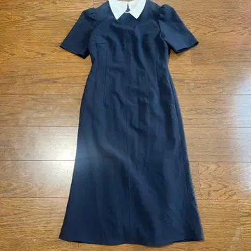 CELFORD 네이비 반팔 원피스