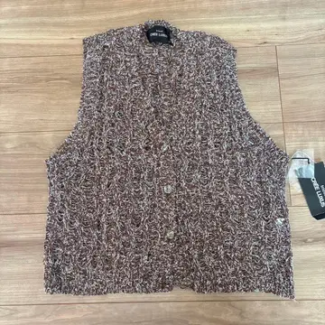 [ 새상품 ] CREE LUXUS 트리코 니트 베스트 M