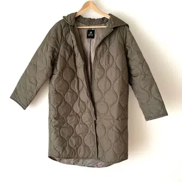 elvence DEUX 퀼팅 자켓 올리브 그린