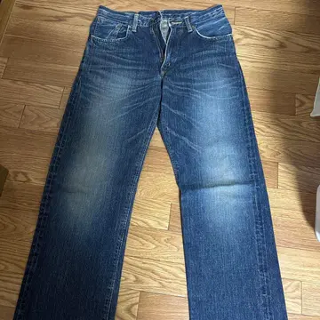 EDWIN 505Z 데님 W29 L34 다크 블루