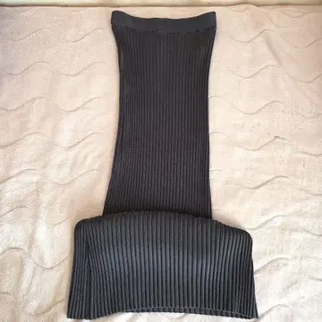 Whim Gazette 그레이 니트 스커트 F