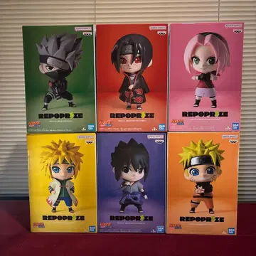 NARUTO 돌풍전 리팝 프라이스 피규어 6종 세트