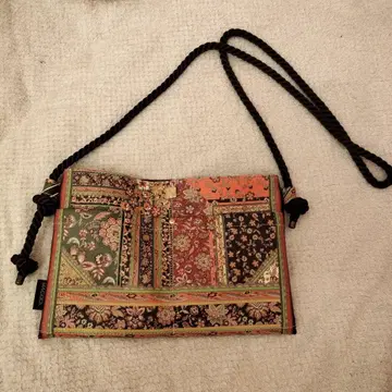 MAXI SOUL 꽃무늬 사코슈 백