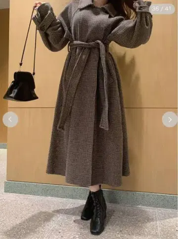 스나이델 스탠 칼라 리버 코트 새상품급