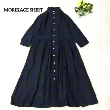 MORIKAGE SHIRT KYOTO 모리카게셔츠 원피스 체크