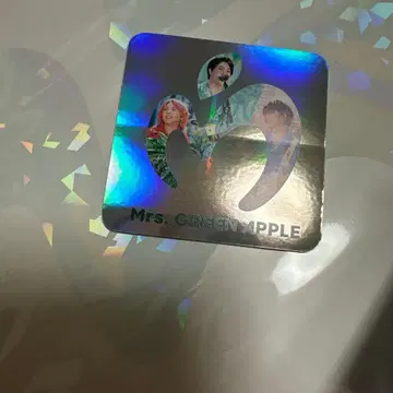 Mrs. GREEN APPLE 스티커만