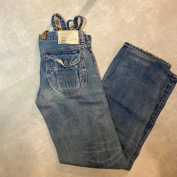 존불 Johnbull 서스펜더 데님