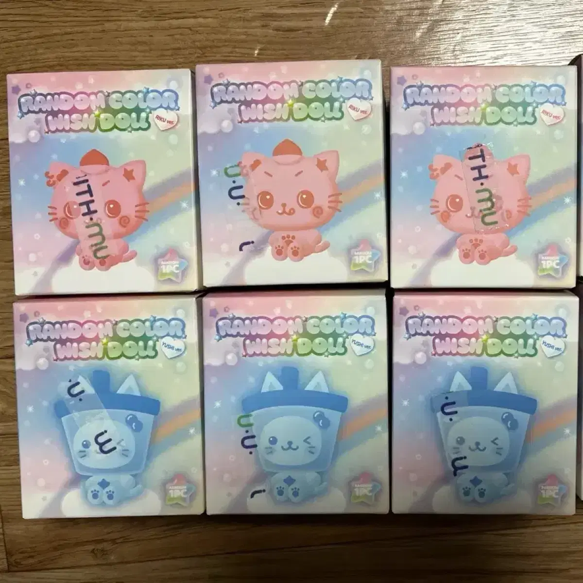 NCT WISH Wish Color Doll Wish Doll Bubble Nyan (Blue/Black) #컬러