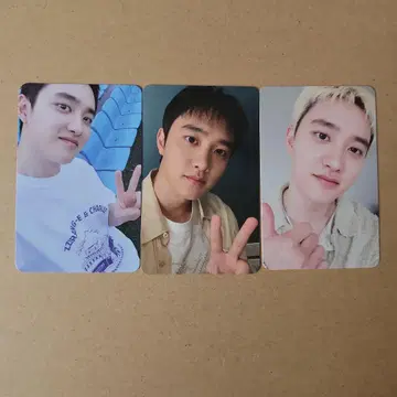 도경수[Do it!] 입장 혜택 트레이딩 카드+MD 봉입 트레이딩 카드