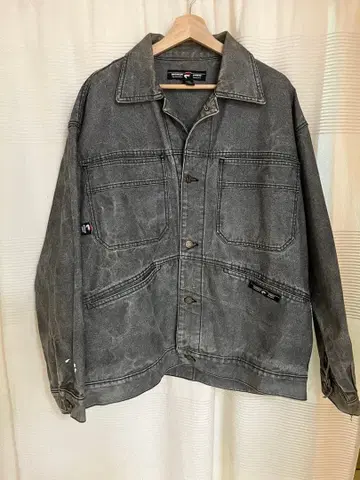 BROOKLYN X'PRESS 다크 그레이 데님 자켓 L