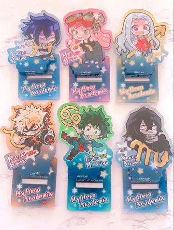 나의 히어로 아카데미아 히로아카 피타데포메 아크릴 스탠드 6체 세트