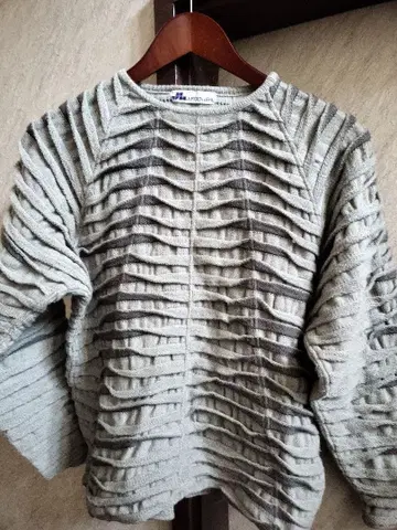 요건 레일 모 100% 스웨터