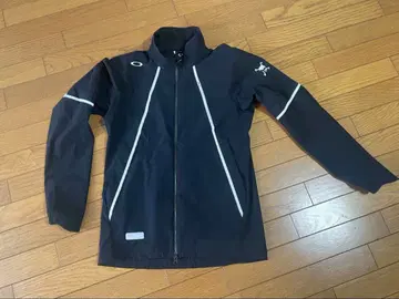Oakley 블랙 풀 지퍼 자켓