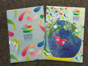 꽃박람회 EXPO 2027 클리어 파일 세트 뚱뚱
