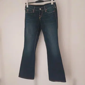 부츠컷 데님 플레어 데님