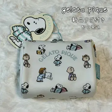 젤라또피케 스누피 PEANUTS 오리지널 아트 올 패턴 파우치