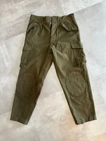 하자 이탈리아군 카고 팬츠 파라 트루퍼