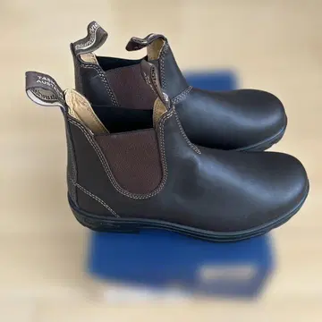 미사용 새상품 블런드스톤 #550 천연 가죽 월넛 사이즈 UK8