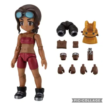 링크 트래블러스 메카닉의 언니, 의류 노랑 세트