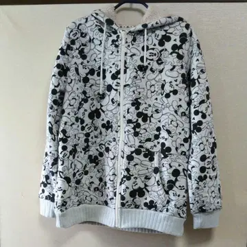 디즈니 disney 미키 보아 안감 후드티