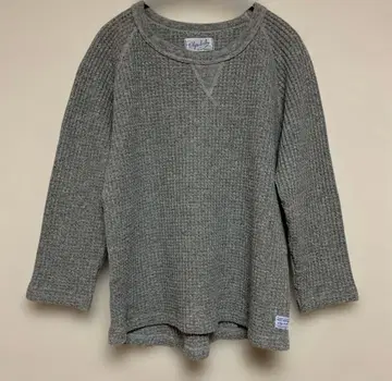 클립탭 엘르 와플 롱T 풀오버