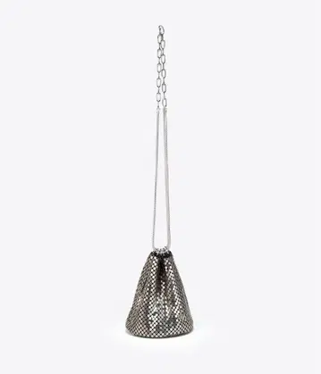 BIGOTRE PURSE CONE METAL /SILVER