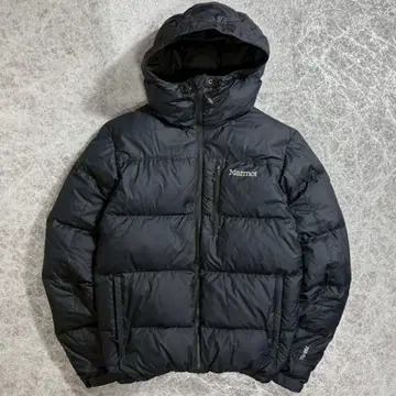 새상품급 Marmot 다운 자켓 700필 블랙 S 사이즈