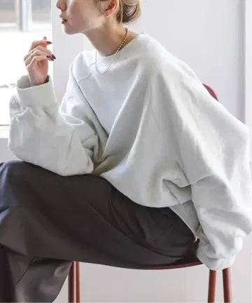 COG THE BIGSMOKE LEILA 와이드 커프 스웨트