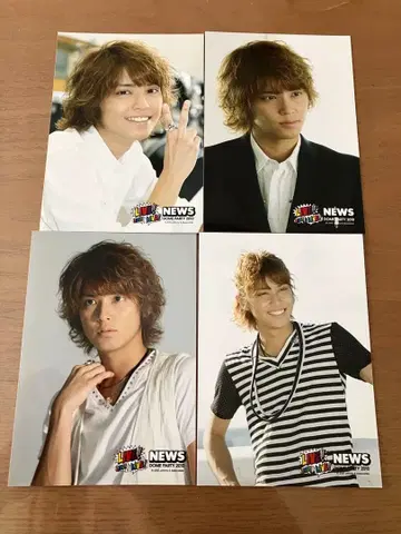 쟈니즈 아이돌 사진 세트 4매 테고시 유야