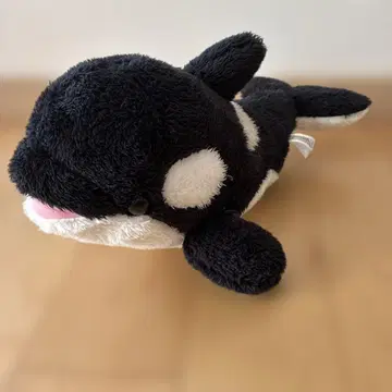 가모가와 씨월드 범고래 봉제 인형