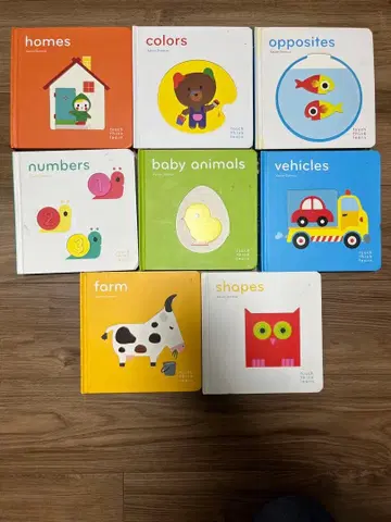 Touch Think Learn: 그림책 세트 8권