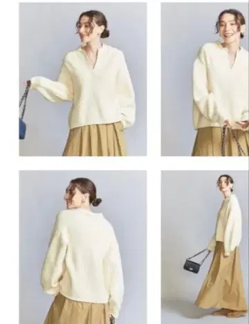 BEAUTY&YOUTH 스키퍼 니트 풀오버