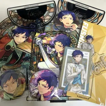 후시미 유즈루 아크릴 스탠드 중국 캔뱃지 카드 모음 세트 앙스타