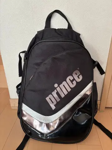 prince 테니스 라켓 백 블랙 실버
