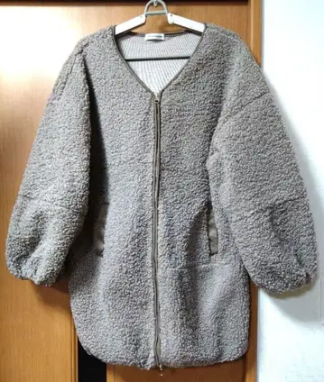 내추럴 꾸뛰르 naturalCouture 보아 코트 베이지 모카 계열